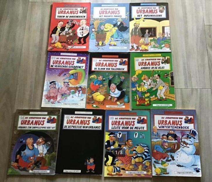 22 uitgaves Urbanus door Linthout en Urbanus, Boeken, Stripboeken, Gelezen, Meerdere stripboeken, Ophalen of Verzenden