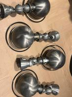 Jielde Lampen - Set van 4, Huis en Inrichting, Lampen | Vloerlampen, Ophalen of Verzenden, Gebruikt, Metaal, Minder dan 100 cm