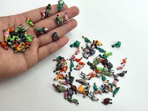 Modelspoor Zittende Poppetjes H0 / HO Figuurtjes Mensen Pop, Hobby en Vrije tijd, Modeltreinen | H0, Nieuw, Overige typen, Verzenden