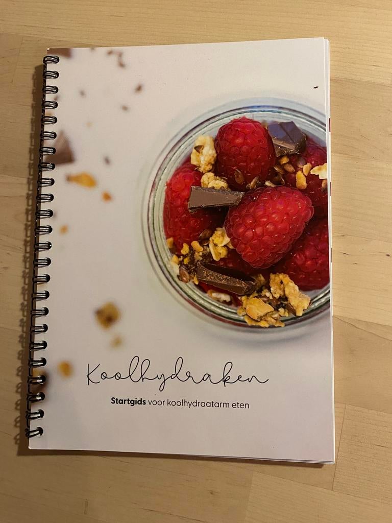 Koolhydraken startgids deel 1 met informatie en recepten, Boeken, Gezondheid, Dieet en Voeding, Ophalen of Verzenden, Nieuw, Dieet en Voeding