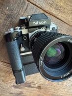 Uniek! Nog nieuwe Nikon F2A met MD3 en MB3 en 35-70mm 3.5, Audio, Tv en Foto, Fotocamera's Analoog, Ophalen of Verzenden, Zo goed als nieuw