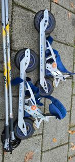 Skike V07 Langlauf Skates met Stokken, Sport en Fitness, Overige typen, Ophalen, Overige merken, Langlaufen