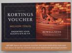 Elysium BEWELLNESS sauna dag entree € 19,50, Tickets en Kaartjes, Twee personen, Kortingsbon, Spa of Sauna