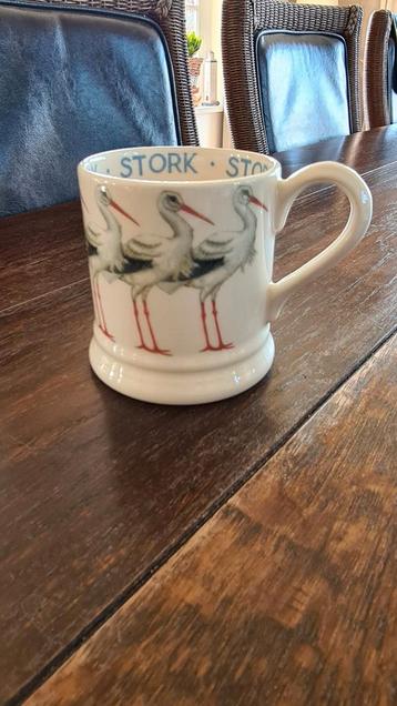 Emma Bridgewater mok Stork ooievaar 0.5 1/2 pint nieuw  beschikbaar voor biedingen