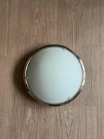 Eenvoudige plafonnière, Ophalen, Zo goed als nieuw, Glas