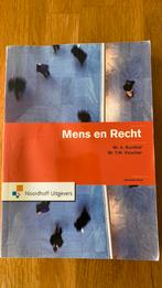 A. Bunthof - Mens en recht 7e druk, Boeken, Gelezen, Ophalen of Verzenden, A. Bunthof; Y.M. Visscher, HBO