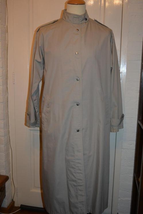Modieuze Koreaanse ruime trenchcoat, maat M, Kleding | Dames, Jassen | Zomer, Zo goed als nieuw, Maat 38/40 (M), Bruin, Ophalen of Verzenden