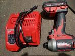Milwaukee M18 CBLID Schroefmachine + Accu + Lader, Ophalen, Boor- en Schroefmachine