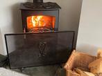 Haardscherm, Huis en Inrichting, Ophalen, Gebruikt, Inbouwhaard, Houthaard
