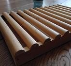 Houten broodplank - stokbroodplank met kruimelopvang - hout, Ophalen of Verzenden, Gebruikt