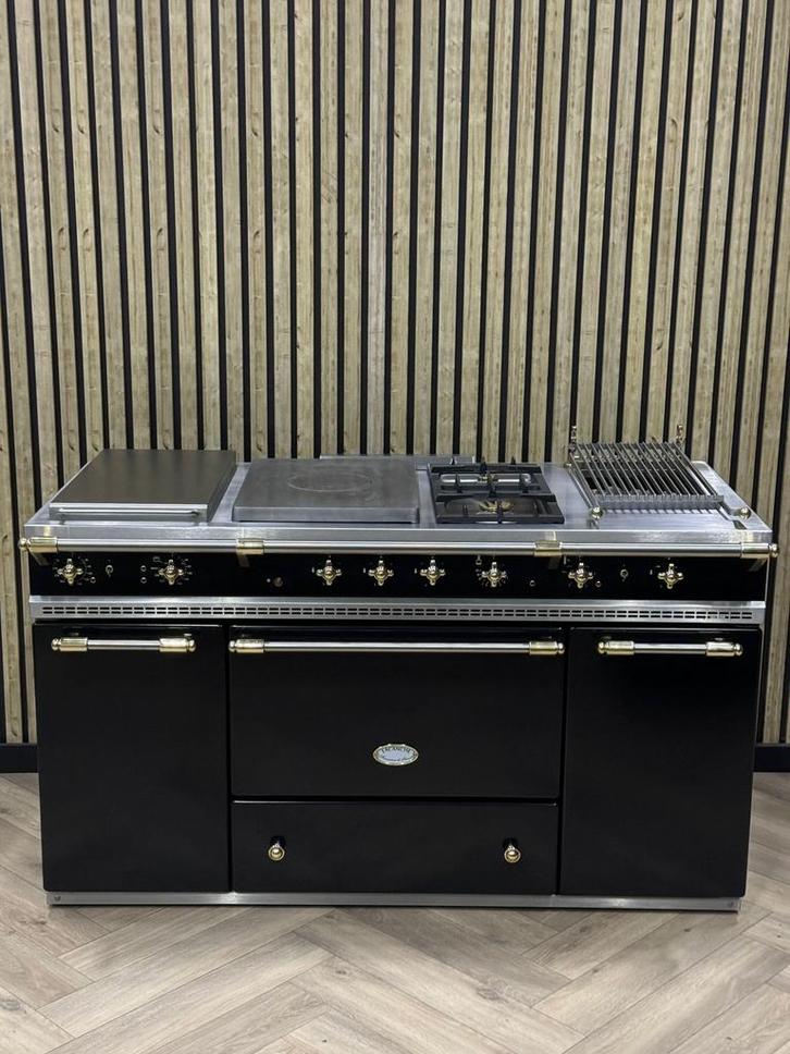 Prachtig Lacanche Fornuis 150cm + Veel Opties + Teppanyaki, Witgoed en Apparatuur, Fornuizen, Gas, 3 kookzones of minder, Grill