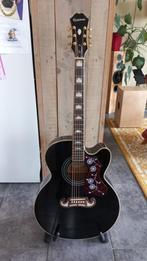 te koop prachtige acoustische epiphone met koffer, Ophalen of Verzenden, Zo goed als nieuw, Hollow body, Epiphone