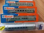roco stam turquoise 1100 en 4 maal plan D rijtuigen, Hobby en Vrije tijd, Modeltreinen | H0, Gelijkstroom, Wagon, Ophalen of Verzenden