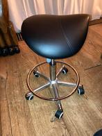 Zadelkruk op wielen - Zo goed als nieuw!, Huis en Inrichting, Ophalen, Zwart, Zo goed als nieuw, Bureaukruk