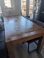 Eettafel met 3 stoelen, Ophalen, Gebruikt, Rechthoekig, 50 tot 100 cm