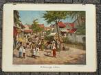 De Chineese kamp te Batavia, Antiek en Kunst, Antiek | Schoolplaten, Ophalen of Verzenden, Aardrijkskunde