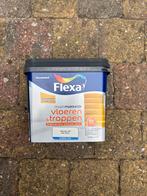 Nieuw flexa vloeren & trappen verf gebroken wit, Wit, Ophalen of Verzenden, Minder dan 5 liter, Verf