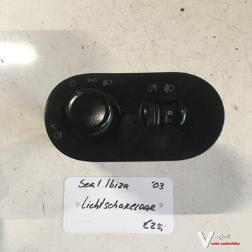Seat Ibiza 1.4 2003 Lichtschakelaar  beschikbaar voor biedingen