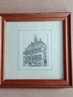 Sneek Friesland 2 x Ets Brandt, Antiek en Kunst, Kunst | Etsen en Gravures, Ophalen of Verzenden