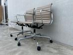 Vitra Eames EA117 lederen bureaustoel, 8X, Huis en Inrichting, Verzenden, Zo goed als nieuw, Grijs, Bureaustoel
