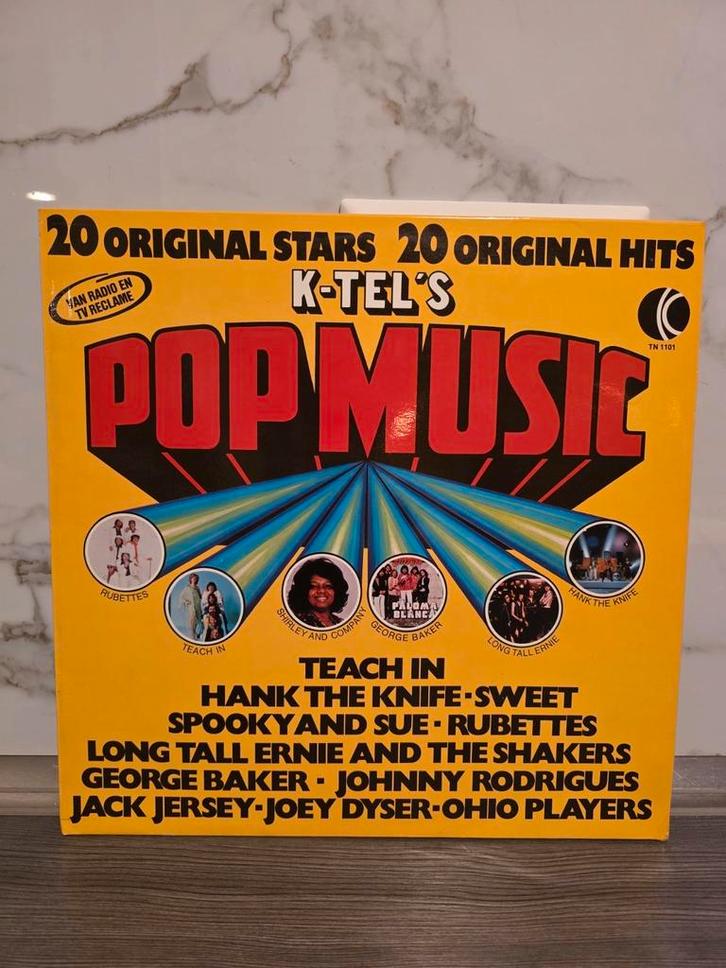 Various – K-Tel’s Pop Music (1975, NL), Cd's en Dvd's, Vinyl | Pop, Zo goed als nieuw, 1960 tot 1980, 12 inch, Ophalen of Verzenden
