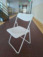 vintage Ikea Ted klapstoel wit design Niels Gammelgaard, Gebruikt, Wit, Vintage, Ophalen of Verzenden