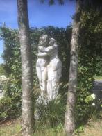 Groot standbeeld op sokkel, Tuin en Terras, Tuinbeelden, Ophalen, Gebruikt, Beton, Mensenbeeld