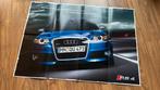 2006 Audi RS4 B7 poster / brochure (uitklapbaar), Ophalen of Verzenden, Zo goed als nieuw, Audi