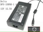 150W Notebook adapter for DPS-150NB-1A (12V 12.5A Round 4 Pi, Gebruikt, Ophalen
