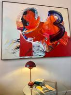 Abstract schilderij Loes Kurpershoek, Ophalen