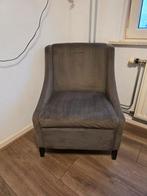 Riverdale fauteuil - Velours bruin - 2 stuks, Huis en Inrichting, Fauteuils, Gebruikt, Ophalen of Verzenden, Stof, 50 tot 75 cm