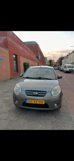 Kia Picanto 1.1 48KW 2007 Grijs, Auto's, 836 kg, 4 cilinders, 400 kg, Origineel Nederlands