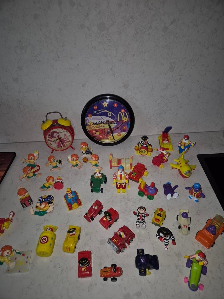 McDonald's McDonald - verzameling poppetjes figuren items, Ophalen of Verzenden, Zo goed als nieuw, Overige typen