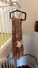 Unieke fluwelen jurk maat xs/s galajurk roze vintage, Kleding | Dames, Gelegenheidskleding, Galajurk, Ophalen of Verzenden, Roze