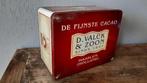 Vintage blik - Cacao blik D. Valck & Zoon Haarlem - Holland, Ophalen of Verzenden, Gebruikt, Overige, Overige merken