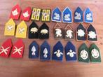 Kraagspigels, Verzamelen, Militaria | Algemeen, Verzenden, Landmacht, Nederland, Embleem of Badge