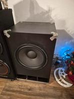 Qsc 18 inch subwoofer, Ophalen of Verzenden, 120 watt of meer, Subwoofer, Overige merken