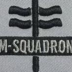 M-Squadron patches, Verzamelen, Militaria | Algemeen, Ophalen of Verzenden, Marine, Nederland, Embleem of Badge