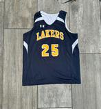 Under Armour Lakers Basketball Jersey – Navy #25 | Maat 14, Verzenden, Zo goed als nieuw, Kleding