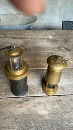 Mijnwerkers lamp belgische mijnen, Ophalen, Koper