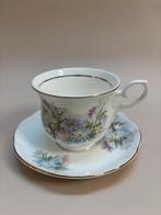 Vintage Cambridge Garden Veldbloemen Kop en Schotel, Ophalen of Verzenden