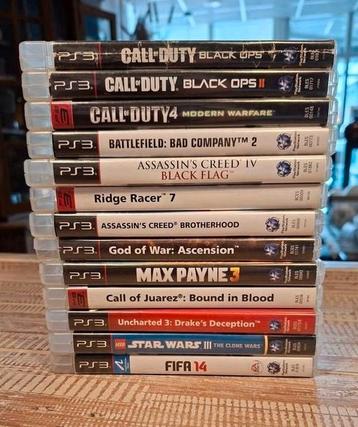 Stapel PS3 games 13 st. beschikbaar voor biedingen