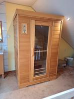 Infraroodcabine 2 persoons - Zo goed als nieuw, Sport en Fitness, Sauna, Ophalen, Zo goed als nieuw, Infrarood, Complete sauna