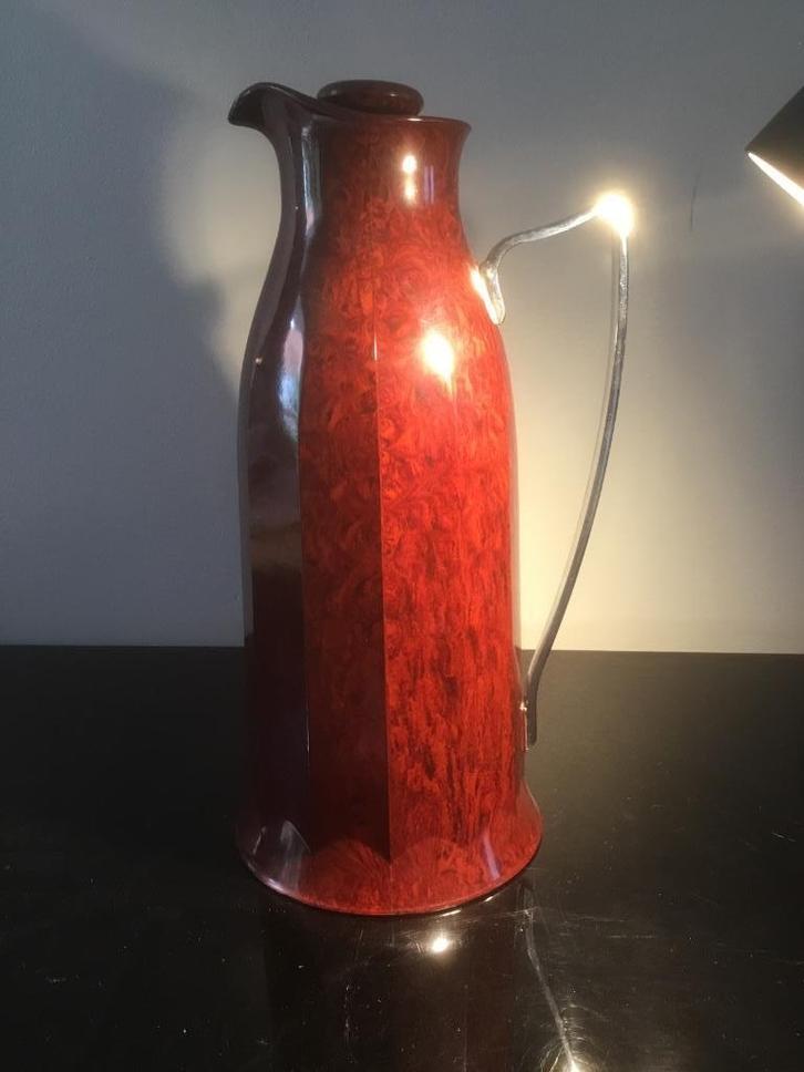 Jugendstil thermoskan in bakeliet (1925), Antiek en Kunst, Curiosa en Brocante, Ophalen of Verzenden