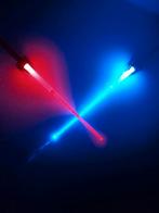 Star Wars lightsabers rood en blauw, Ophalen of Verzenden, Nieuw, Actiefiguurtje