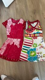 2 desigual jurkjes, Ophalen of Verzenden, Gebruikt, Meisje, Jurk of Rok