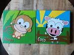 2 canvas schilderijtjes, Kinderen en Baby's, Kinderkamer | Inrichting en Decoratie, Ophalen, Gebruikt, Wanddecoratie