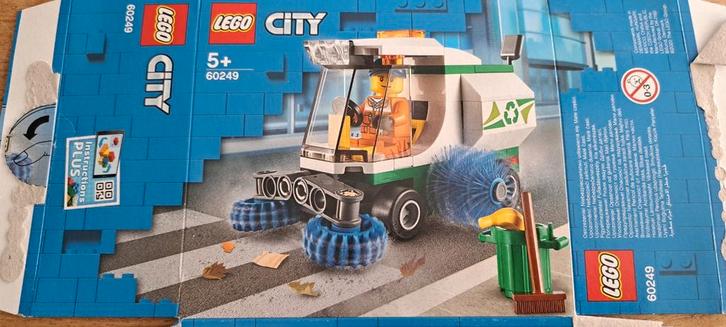 60249 Lego Vuilniswagen/ straatveegwagen compleet, Kinderen en Baby's, Speelgoed | Duplo en Lego, Zo goed als nieuw, Ophalen of Verzenden
