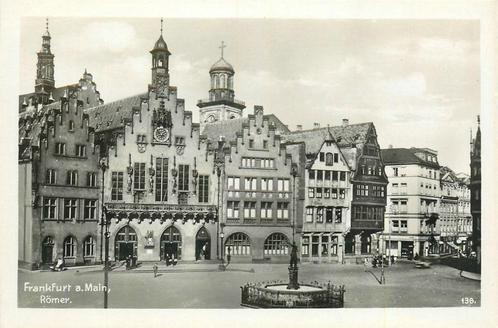 (701-299-019) Frankfurt a M Romer, Verzamelen, Ansichtkaarten | Buitenland, Duitsland, Verzenden