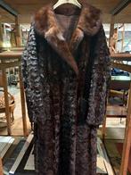 Prachtige vintage bontjas draagmaat 40-42, Verzenden, Maat 42/44 (L), Bruin